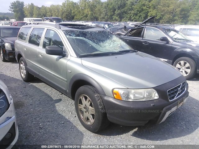 YV4SZ592361230504 - 2006 VOLVO XC70 GREEN photo 1