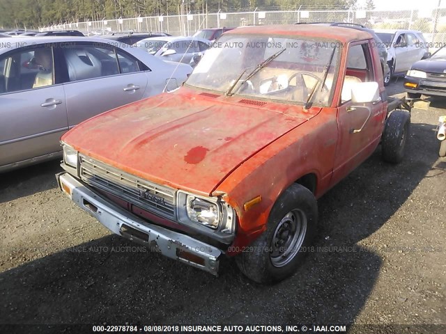 JT4RN44E5D1133472 - 1983 TOYOTA PICKUP 3/4 TON LONG BED RN44 RED photo 2