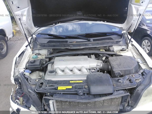 YV1CZ852251199429 - 2005 VOLVO XC90 V8 WHITE photo 10