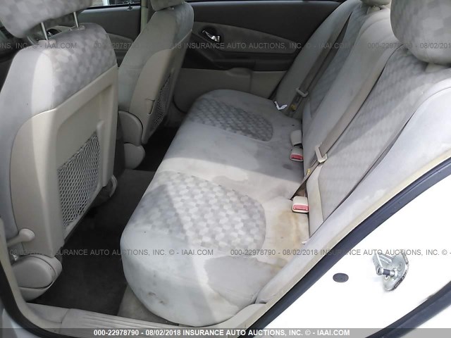 1G1ZT52884F126603 - 2004 CHEVROLET MALIBU LS 白色 照片 8