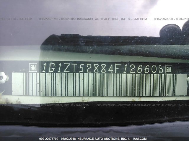 1G1ZT52884F126603 - 2004 CHEVROLET MALIBU LS 白色 照片 9