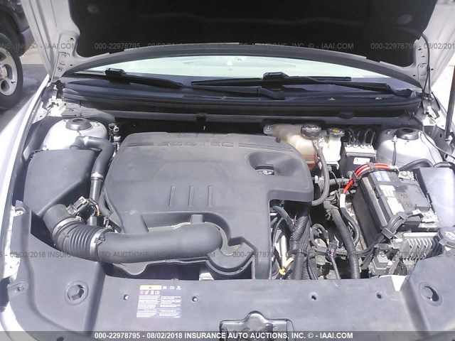 1G1ZB5E13BF117838 - 2011 CHEVROLET MALIBU LS Gümüş foto 10