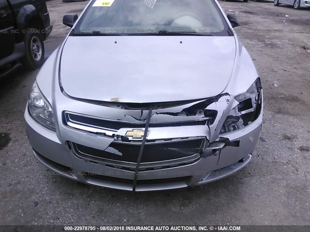 1G1ZB5E13BF117838 - 2011 CHEVROLET MALIBU LS Gümüş foto 6