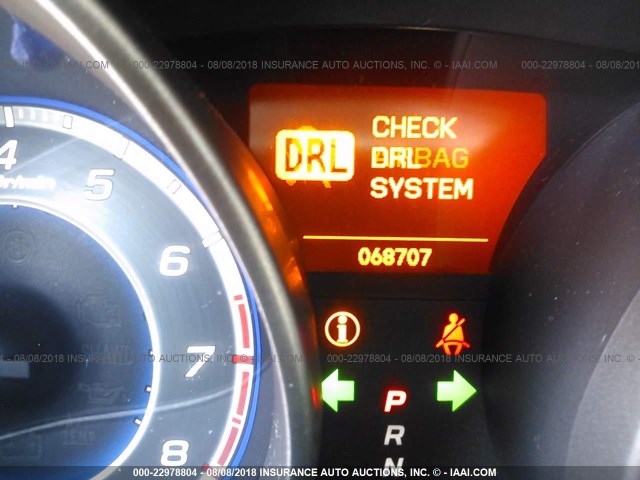 2HNYD28458H554789 - 2008 ACURA MDX TECHNOLOGY BLACK photo 7