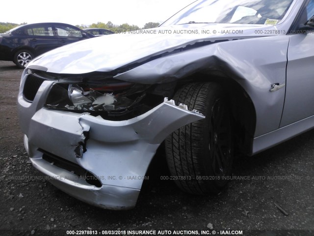 WBAVB17576NK35799 - 2006 BMW 325 I AUTOMATIC ვერცხლისფერი ფოტო 6