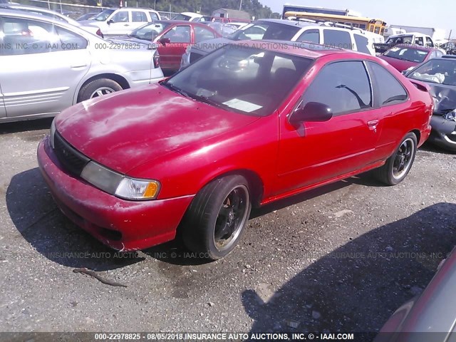 1N4AB42D2WC520848 - 1998 NISSAN 200SX SE RED photo 2