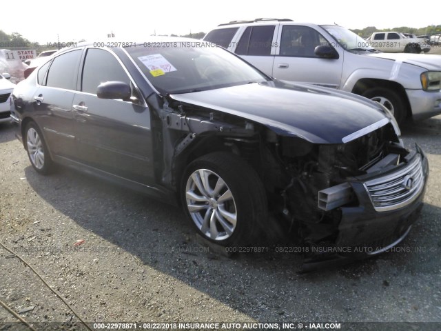 JN1CY0AP1AM911646 - 2010 INFINITI M35 SPORT GRAY photo 1