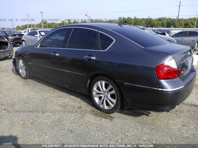 JN1CY0AP1AM911646 - 2010 INFINITI M35 SPORT GRAY photo 3