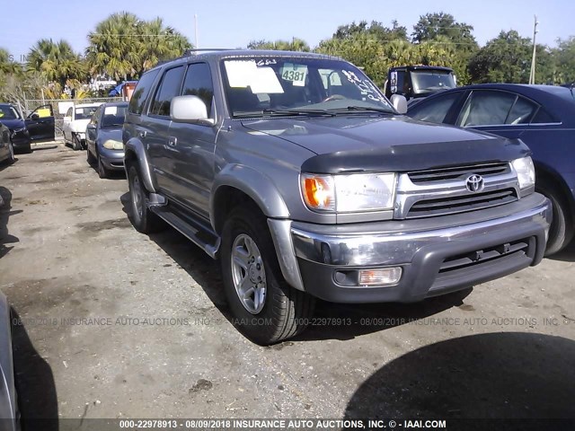 JT3GN86R720220392 - 2002 TOYOTA 4RUNNER SR5 GRAY photo 1