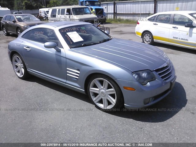 1C3AN69L34X000758 - 2004 CHRYSLER CROSSFIRE LIMITED Light Blue photo 1