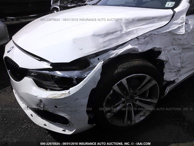 WBA4J3C55JBL04872 - 2018 BMW 430XI GRAN COUPE 白色 照片 6