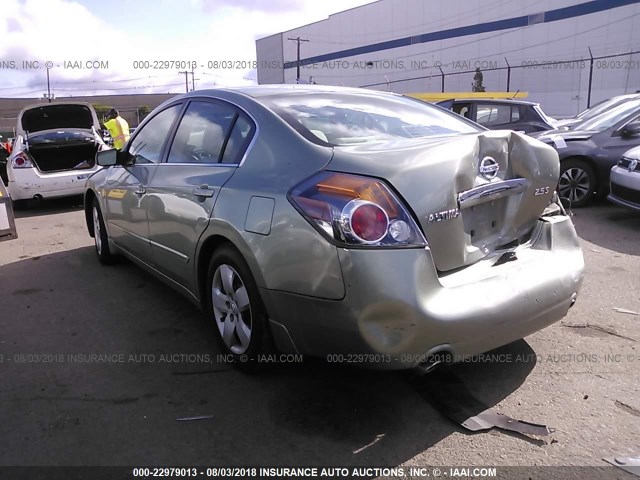 1N4AL21E27C135643 - 2007 NISSAN ALTIMA 2.5/2.5S GREEN photo 3