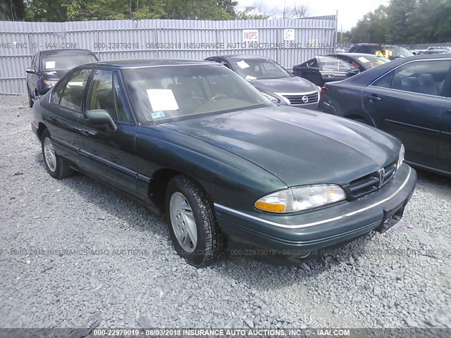 1G2HX53L0P1251336 - 1993 PONTIAC BONNEVILLE SE GREEN photo 1