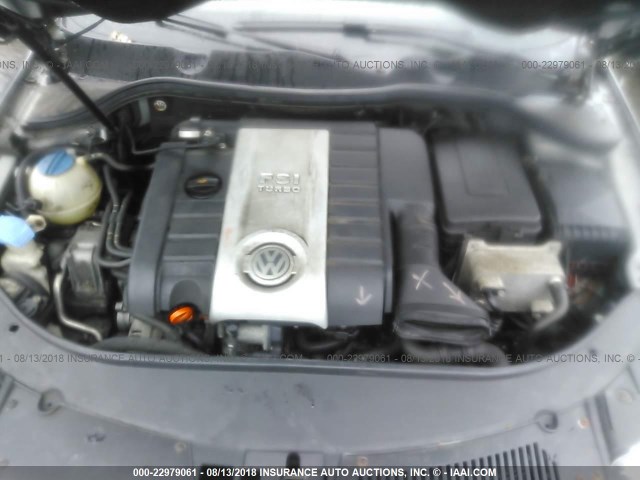 WVWAK73C86P038251 - 2006 VOLKSWAGEN PASSAT 2.0T/2.0T VALUE GRAY photo 10