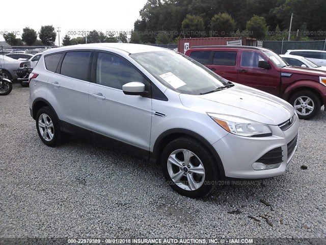 1FMCU9GX6DUC36574 - 2013 FORD ESCAPE SE SILVER photo 1