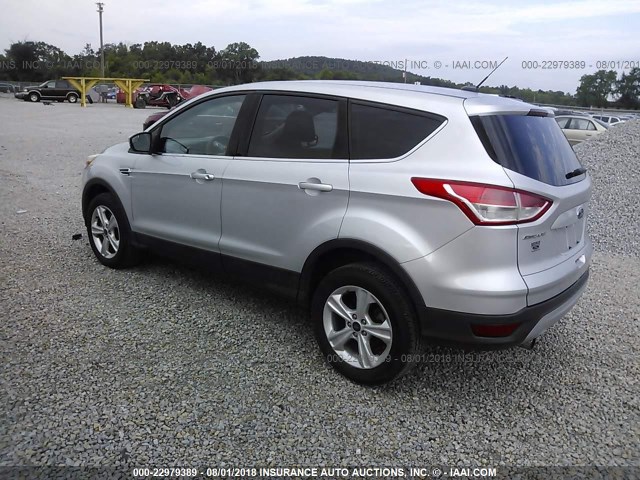 1FMCU9GX6DUC36574 - 2013 FORD ESCAPE SE SILVER photo 3