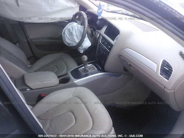 WAUEFAFLXBN018522 - 2011 AUDI A4 PREMIUM PLUS BROWN photo 5