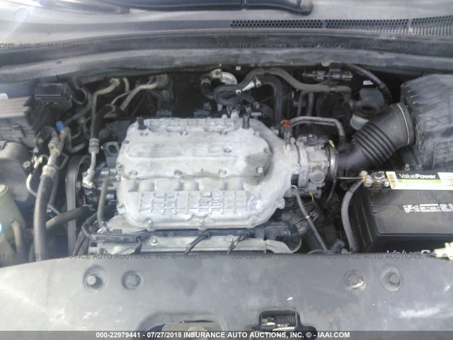 5FNRL38496B128853 - 2006 HONDA ODYSSEY EX BLUE photo 10