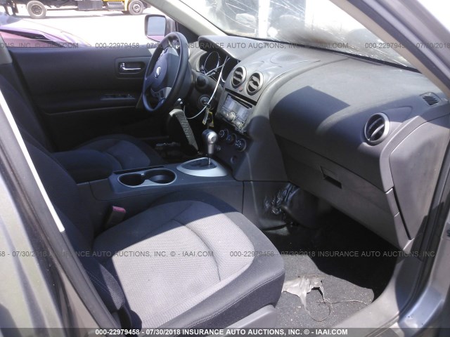 JN8AS58T98W018374 - 2008 NISSAN ROGUE S/SL GRAY photo 5