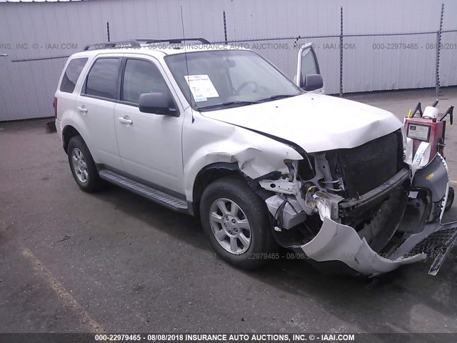 4F2CY9GG5AKM02700 - 2010 MAZDA TRIBUTE S WHITE photo 1