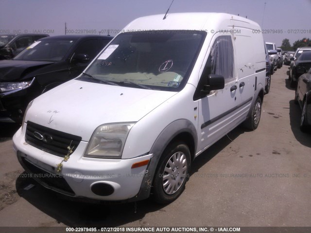 NM0LS7BN6CT122760 - 2012 FORD TRANSIT CONNECT XLT WHITE photo 2