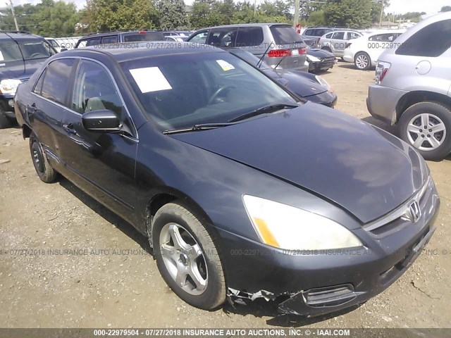 1HGCM56356A033581 - 2006 HONDA ACCORD SE GRAY photo 1