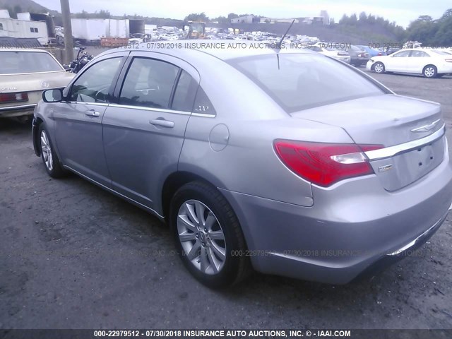 1C3CCBBG4EN144921 - 2014 CHRYSLER 200 TOURING GRAY photo 3