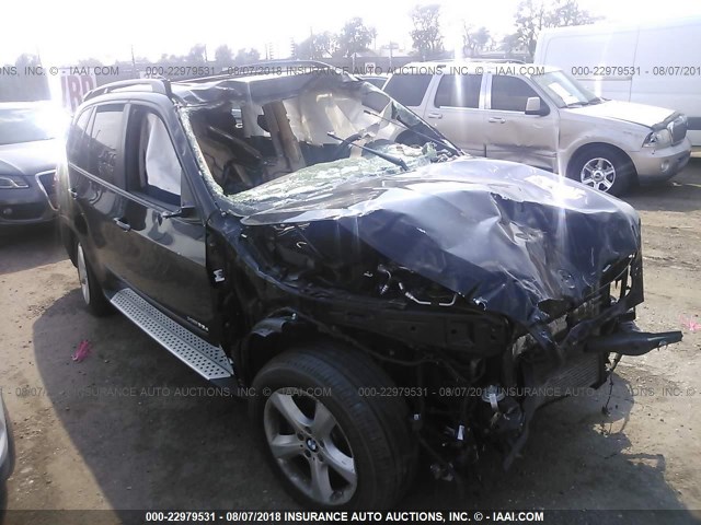 5UXFF03569LJ95757 - 2009 BMW X5 XDRIVE35D Чорний фото 1