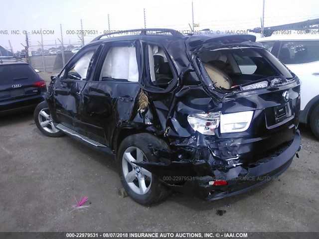 5UXFF03569LJ95757 - 2009 BMW X5 XDRIVE35D BLACK photo 3