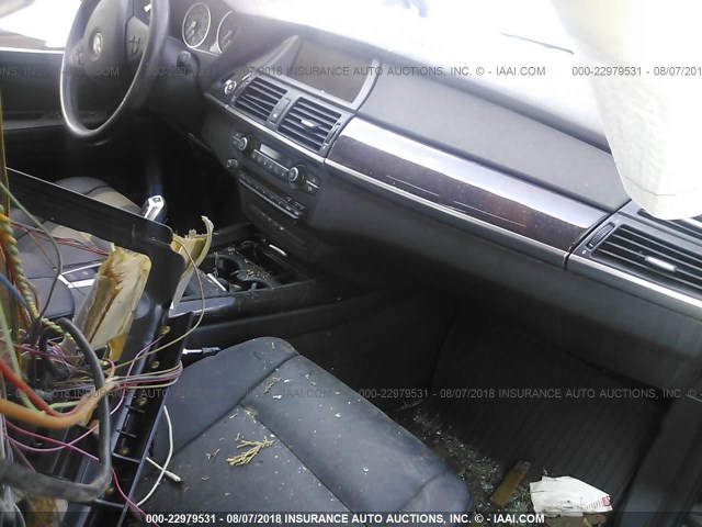 5UXFF03569LJ95757 - 2009 BMW X5 XDRIVE35D Чорний фото 5