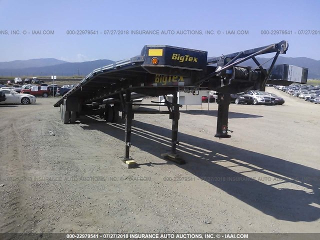 16VGX512382620532 - 2008 BIG TEX 51FT GOOSENECK  BLACK photo 1