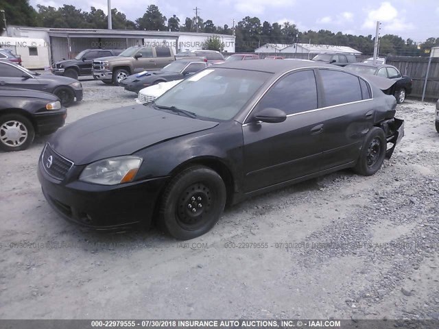 1N4AL11D96N447432 - 2006 NISSAN ALTIMA S/SL BLACK photo 2