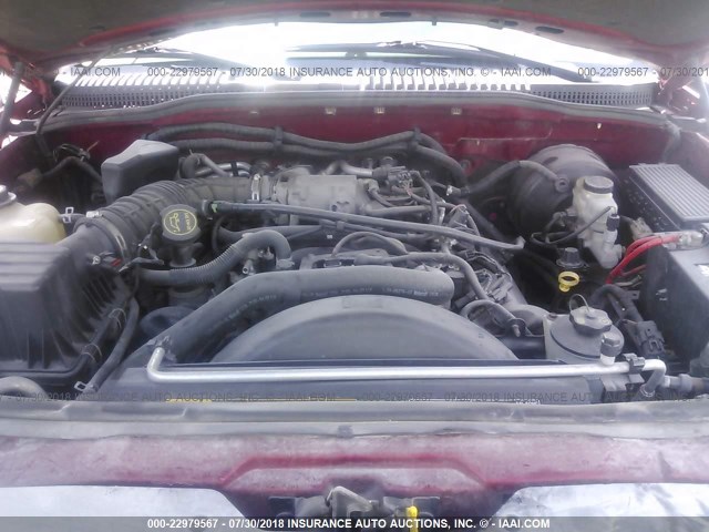 1FMZU75WX4ZB01786 - 2004 FORD EXPLORER LIMITED 红色 照片 10