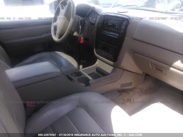 1FMZU75WX4ZB01786 - 2004 FORD EXPLORER LIMITED 红色 照片 5