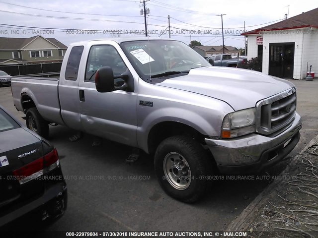 1FTSX31S44ED44543 - 2004 FORD F350 SRW SUPER DUTY SILVER photo 1