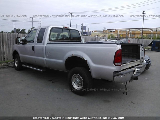 1FTSX31S44ED44543 - 2004 FORD F350 SRW SUPER DUTY SILVER photo 3