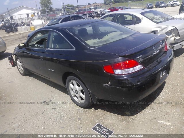 2T1CF22P5YC272854 - 2000 TOYOTA CAMRY SOLARA SE/SLE Qara foto 3