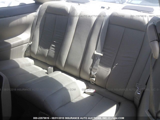 2T1CF22P5YC272854 - 2000 TOYOTA CAMRY SOLARA SE/SLE Qara foto 8