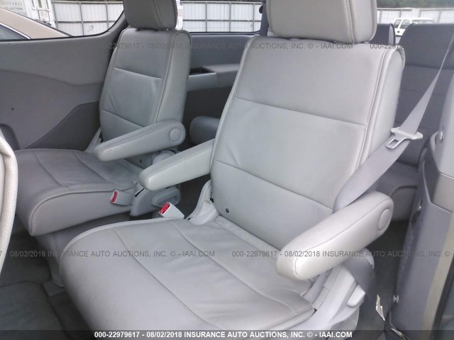 5N1BV28U35N122497 - 2005 NISSAN QUEST S/SE/SL SILVER photo 8