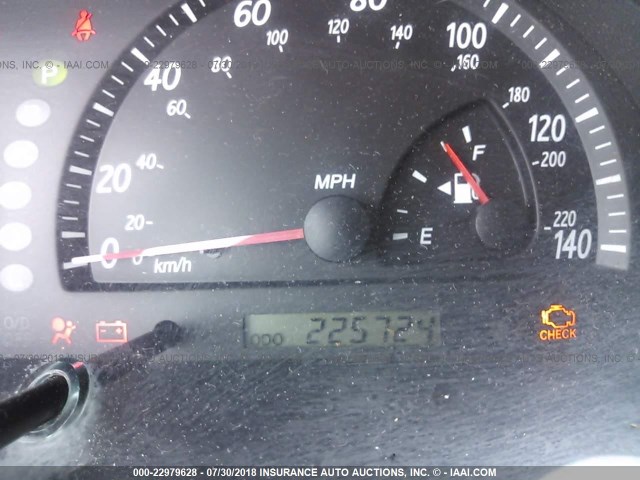 4T1BE32K02U590718 - 2002 TOYOTA CAMRY LE/XLE/SE 绿色 照片 7