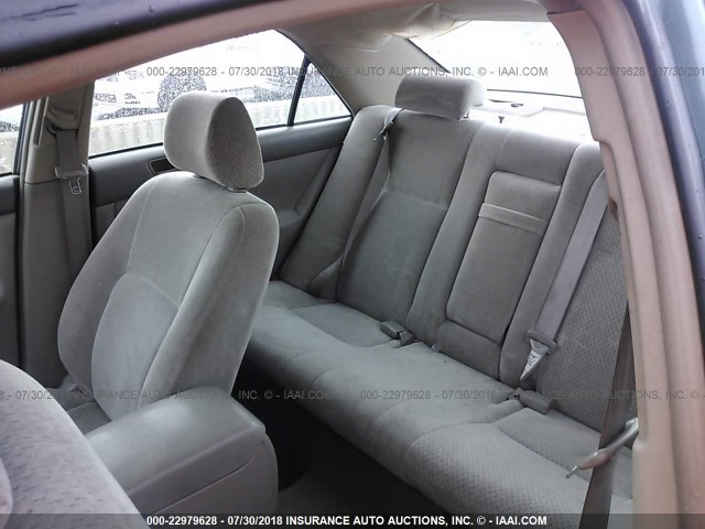 4T1BE32K02U590718 - 2002 TOYOTA CAMRY LE/XLE/SE 绿色 照片 8