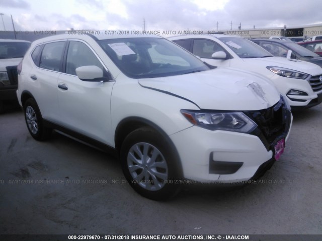 5N1AT2MT3JC730153 - 2018 NISSAN ROGUE S/SL WHITE photo 1