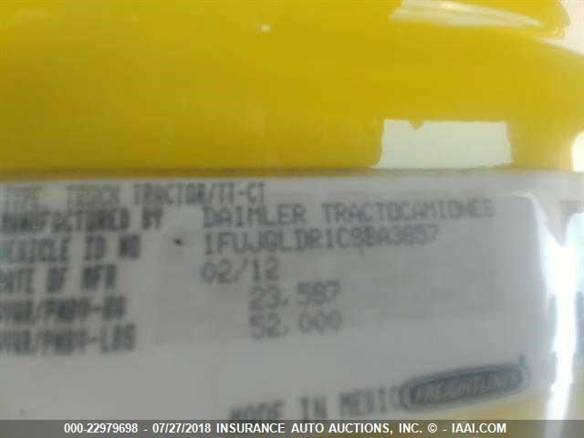 1FUJGLDR1CSBA3857 - 2012 FREIGHTLINER CASCADIA 125  Unknown photo 10