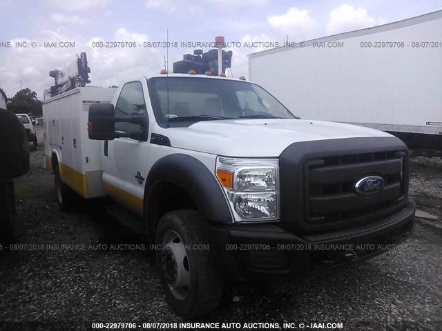 1FDUF5HT3CEC38942 - 2012 FORD F550 SUPER DUTY WHITE photo 1