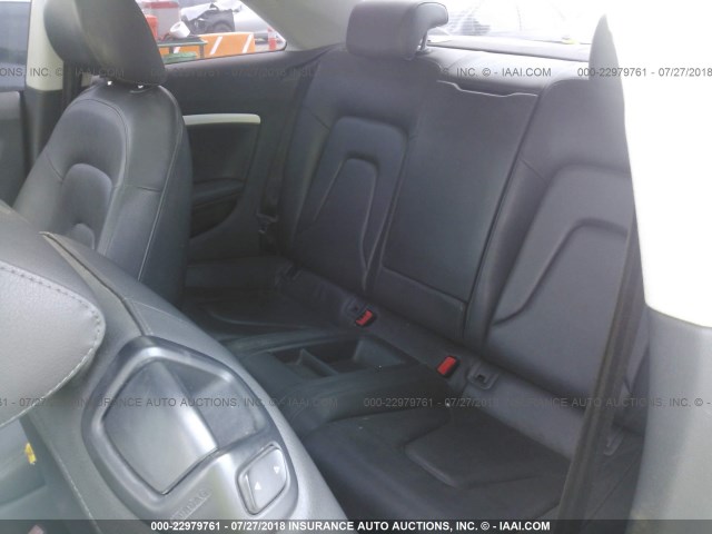 WAUDK78T69A038856 - 2009 AUDI A5 QUATTRO BLUE photo 8