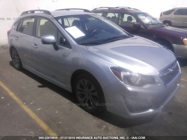 JF1GPAW61F8253775 - 2015 SUBARU IMPREZA SPORT LIMITED GRAY photo 1