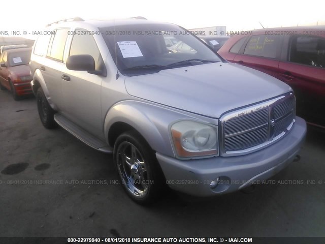 1D8HB582X6F115244 - 2006 DODGE DURANGO LIMITED SILVER photo 1