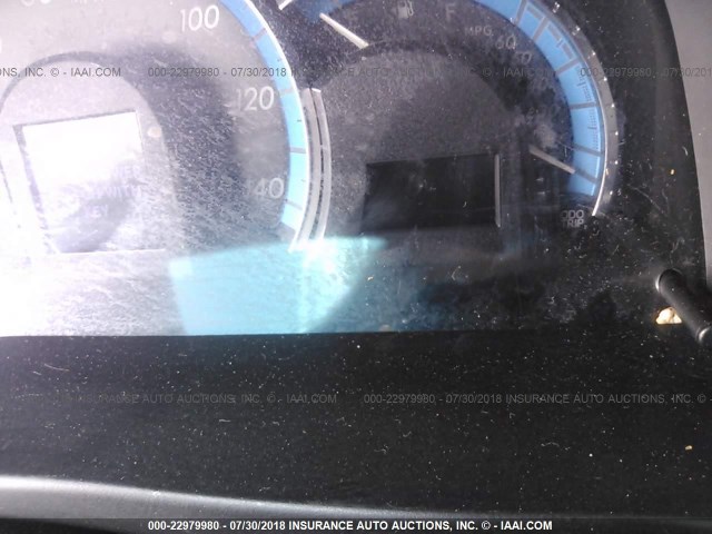 4T1BD1FK6CU011363 - 2012 TOYOTA CAMRY HYBRID/LE/XLE 红色 照片 7