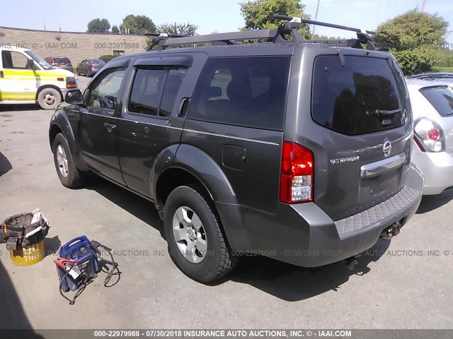 5N1AR18B09C602684 - 2009 NISSAN PATHFINDER S/LE/SE GRAY photo 3