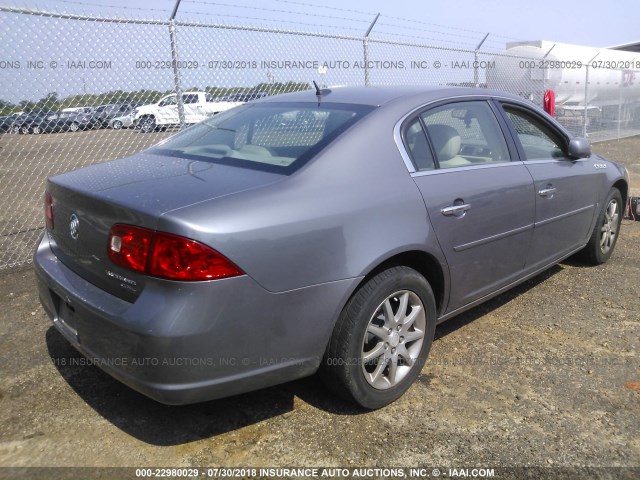 1G4HD57268U138069 - 2008 BUICK LUCERNE CXL GRAY photo 4